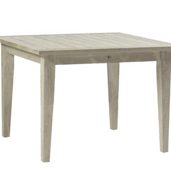 Cape Cod Square Teak Dining Table - Natural or Oyster Teak