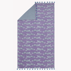 Leaping Leopard Beach Towel - Surf