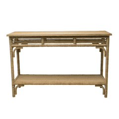 Portofino Abaca Rope Console Table