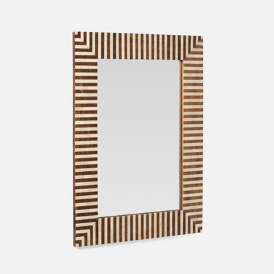 Mason Natural Bone Mirror - Two Colors