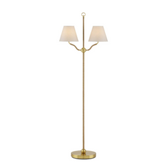 Sirocco Brass Floor Lamp