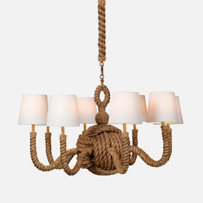 Rope Knot Chandelier - Two Sizes