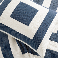 Birch Point Navy Quilt