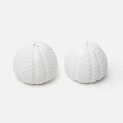 Sea Urchin Salt and Pepper Shakers