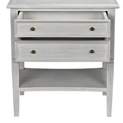 Jensen Beach Two-Drawer Bedside Table