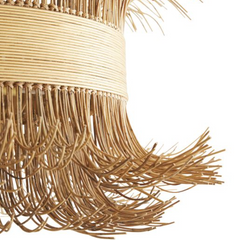 Siobahn Rattan Halo Chandelier