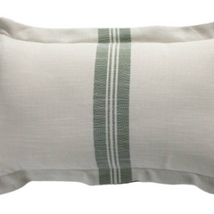 Classic Forest Stripe - Outdoor Pillow