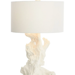 Westwind Driftwood White Table Lamp