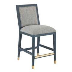 Treasure Cay Navy Counter Stool