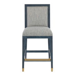 Treasure Cay Navy Counter Stool