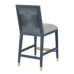 Treasure Cay Navy Counter Stool