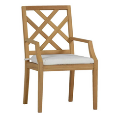 Delray Teak Dining Arm Chair