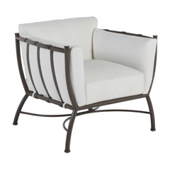 Naples Aluminum Club Chair