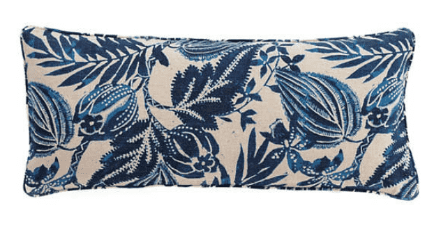 Antigua Linen Decorative Lumbar Pillow - Our Boat House