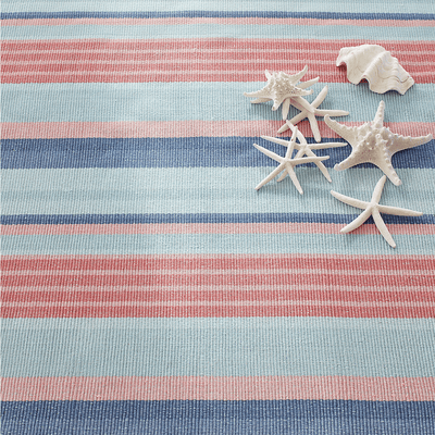 Aruba Stripe Woven Cotton Rug - Our Boat House