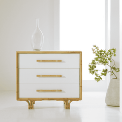 Bamboo Bedside Chest - Our Boat House