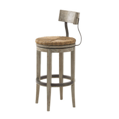 Bayside Swivel Counter/Bar Stool in Driftwood