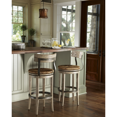 Bayside Swivel Counter/Bar Stool in Driftwood