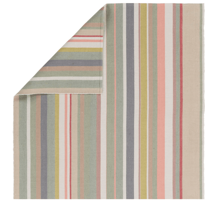 Cabana Sorbet Striped Rug - Our Boat House