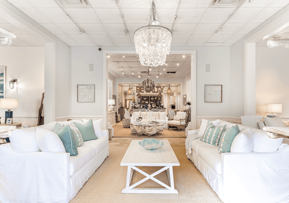 Cassia White Clam Shell Chandelier - Our Boat House