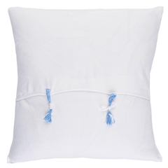 Chamula Blue Pillow - Our Boat House