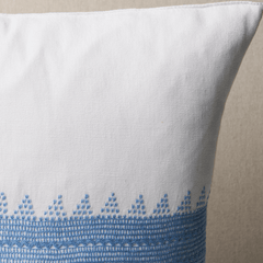 Chamula Blue Pillow - Our Boat House