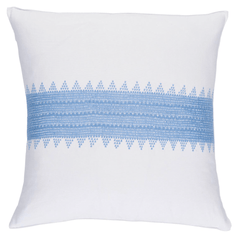 Chamula Blue Pillow - Our Boat House