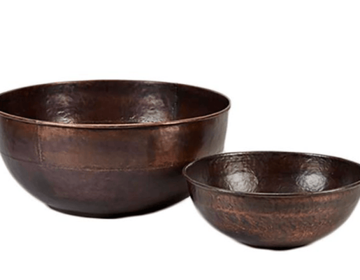 Charleston Copper Planter Bowls - Our Boat House