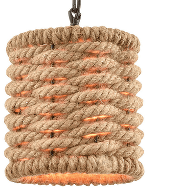 Cisco Beach Rope Pendant - Our Boat House