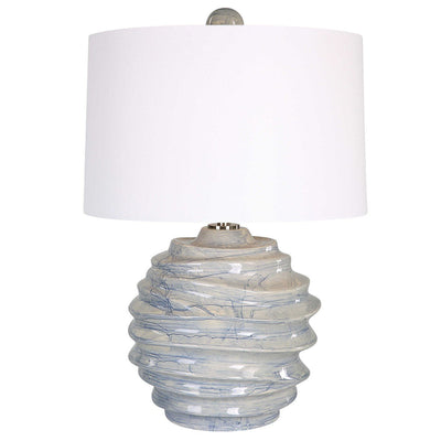 Cobalt Glazed Accent Lamp - Our Boat House