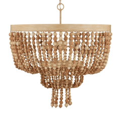 Cocos Island Beaded Chandelier - Our Boat House