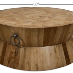 Crescent Bay Parquetry Coffee Table - Our Boat House