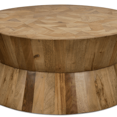 Crescent Bay Parquetry Coffee Table - Our Boat House