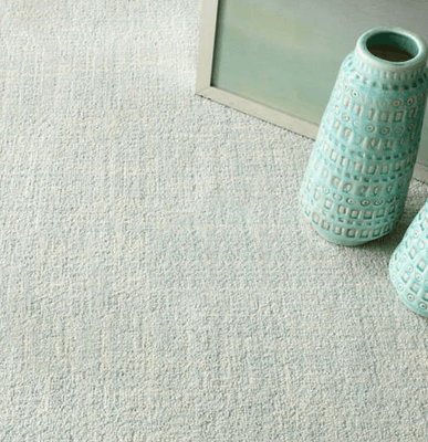 Crosshatch Micro Hooked Wool Rug - Sky Blue - Our Boat House