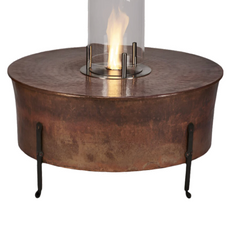 Cuprum Copper Fire Table