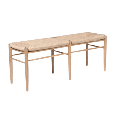 Cutler Rush Bench - Four Sizes - Our Boat House