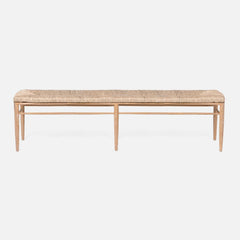 Cutler Rush Bench - Four Sizes - Our Boat House