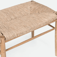 Cutler Rush Bench - Four Sizes - Our Boat House