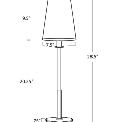 Daisy Buffet Lamp - Our Boat House