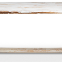 Dania Beach Trestle Dining Table - Disrupted White