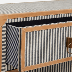 Denby Striped Canvas Dresser - Small - Our Boat House