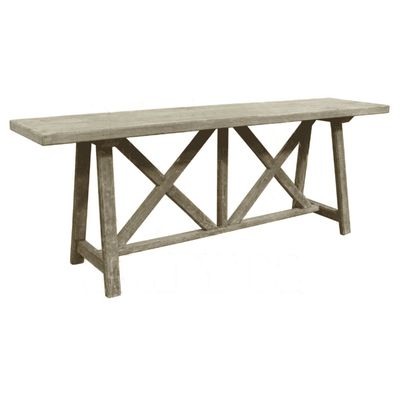 Falmouth Weathered Console Table - Our Boat House