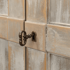 Giovanna Washed Sideboard in Natural & Grey - Our Boat House