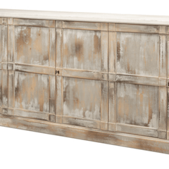 Giovanna Washed Sideboard in Natural & Grey - Our Boat House