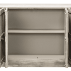 Giovanna Washed Sideboard in Natural & Grey - Our Boat House