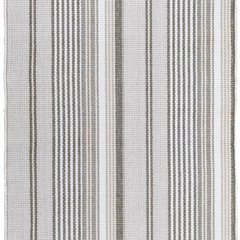 Gradation Ticking Cotton Rug