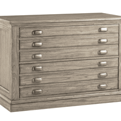 Hamlin Gray Driftwood File Chest - Our Boat House