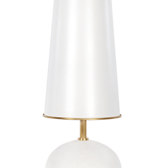 Hattie Concrete Mini Lamp - White/White - Our Boat House