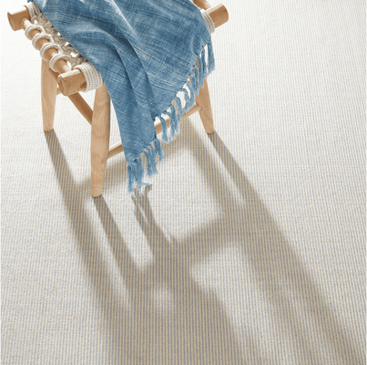 Haverhill Handwoven Cotton Rug - French Blue - Our Boat House