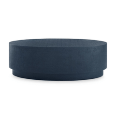 Hemlock Oval Coffee Table - Navy - Our Boat House